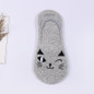 Cute Cat Boat Socks Women Summer Anlimal Funny Sock Girls Cartoon Low Cut Sweet Invisible Candy Slippers Socks