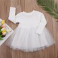 Cute Baby Girl Dress Cotton Children Kids Baby Girls Dresses One Piece Baby Autumn Clothing Casual Wear Clothes Girl