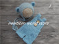 newborn photography props mohair Bear hat and mohair pants