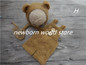 newborn photography props mohair Bear hat and mohair pants