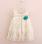 Infant Baby Girls Lace Dresses Children Clothing For Summer Kids Princess Flower Tutu Dresses