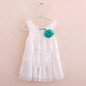 Infant Baby Girls Lace Dresses Children Clothing For Summer Kids Princess Flower Tutu Dresses
