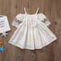 Infant Baby Girls Lace Dresses Children Clothing For Summer Kids Princess Flower Tutu Dresses
