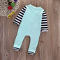 Infant Baby Girl Boy Clothes Rompers Long Sleeve Stripe Cute Romper Jumpsuit Outfits Baby Boys Girls Clothes