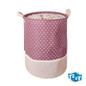 35x45cm Colorful Dot Laundry Bag With Cover Cotton Washing Laundry Basket Dirty Clothing Bags Toy Storage Bag UIE645