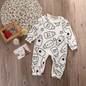 Baby Kids Boy Girl Clothing Warm Infant Romper Jumpsuit Long Sleeve Cotton Clothes Baby Boys Outfit