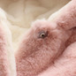Baby Infant Girls Boys Autumn Winter Hooded Coat Cloak Jacket Thick Warm Clothes Cute Girls Boys Hooded Coat Cloak For kids Ears