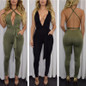 Wantmove 2017 New Summer Fashion Rompers Women Jumpsuits Sexy Playsuit Bodysuits Elegant Sleeveless Long Bandage XD259