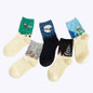 2017 Design Christmas Socks Women Christmas Tree Elk Santa Claus Socks Funny Cotton Winter Warm Socks Cartoon Animal Socks meia