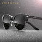 VEITHDIA Unisex Retro Aluminum Magnesium Sunglasses Polarized Mirror Vintage Eyewear Accessories Sun Glasses Oculos de sol 6690