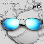 VEITHDIA Unisex Retro Aluminum Magnesium Sunglasses Polarized Lens Vintage Eyewear Accessories Sun Glasses Oculos de sol 6680