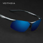 VEITHDIA Luxury Brand Mens Polarized Sunglasses Goggles UV400 Sun Glasses High Quality Original Brand Designer