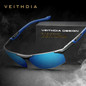 VEITHDIA Aluminum Magnesium Men's Sun Glasses Polarized Sports Driving Sun Glasses oculos Male Eyewear Sunglasses For Men 6589