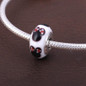Berloques de prata 925 murano glass beads 925 sterling silver fin jewelry bead charms fit brand bead charms bracelets Diy bd115