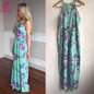 BellFlower Summer Dress Women Bohemia Floral Print Long Dress Sleeveless Backless Sexy Dress Spaghetti Strap Beach Dress Vestido