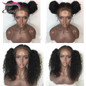 Elva Hair Water Wave Lace Front Human Hair Wigs For Black Women Pre Plucked Hairline With Baby Hair Bleached Knots Remy Hair Wig