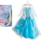 Elsa dress Princess Girl Dress Costume snow queen Cosplay Dress children clothing baby Kids dresses fantasia infantis vestido