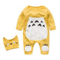 Newborn Baby Clothes Cartoon Baby Rompers Long Sleeve Baby Girls Clothing Toddler Jumpsuits Roupas Bebes Infant Costume