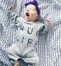 Newborn Baby Boys Girls Long Sleeve Letters Rompers Infant Cotton Jumpsuit Playsuit Clothes Baby Winter Outfit Clothing