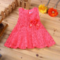 Rorychen Brand Baby Dresses Girls Princess Dress Flower Toddler Infant Newborn Baby Girls Party Wedding Dress Baby Lace Dress