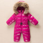 JOYHOPY 2017baby rompers baby down newborn baby winter thicken Waterproof Snowsuit jumpsuits Baby Outerwear for girls boys 0-3Y