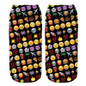 New 3D Emoji Socks Women Fashion Single Side Printing Men Cotton Socks Unisex Socks Pattern Meias Feminina Funny Low Ankle Socks