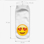 New 3D Emoji Socks Women Fashion Single Side Printing Men Cotton Socks Unisex Socks Pattern Meias Feminina Funny Low Ankle Socks
