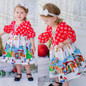 Christmas Dress For Baby Girls Kids Boy Vestidos Toddler Kids Baby Girls Cartoon Princess Party Dress Christmas Outfits Clothes