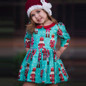 Christmas Dress For Baby Girls Kids Boy Vestidos Toddler Kids Baby Girls Cartoon Princess Party Dress Christmas Outfits Clothes