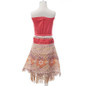 MUABABY Beach Summer Moana Dress Girls Adventure Outfit Moana Costumes Dresses Kids Party Princess Cosplay Children Fantasy