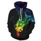 Mr.1991INC Top Designed Hoodies Men/Women 3d Sweatshirts Print Colorful Smoke Skulls Thin Unisex Hooded Hoodies Hoody