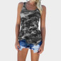 2018 Summer Camouflage T-shirt Women Plus Size O-neck Vest Female T Shirt Women Tshirt Women Off Shoulder Tee Shirt Femme