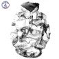 Mr.1991INC Men/Women 3d Sweatshirts Watercolor Dreamy Smoke Print Autumn Winter Hooded Sweatshirt Hoodie