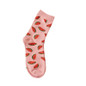 Lucidity Autumn Female Socks Watermelon Pattern Cotton Socks For Women Creative Socks Women High Quality 2pairs/lot