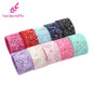 Lucia crafts 5y/6y 25mm Printed Organza Ribbons Headwear Packing Christmas Party Materials DIY Sewing Accessories 040044031