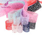 Lucia crafts 5y/6y 25mm Printed Organza Ribbons Headwear Packing Christmas Party Materials DIY Sewing Accessories 040044031