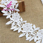 Lucia crafts 1yard/lot Handmade Lace Trim Patchwork Material White Lace Ribbon DIY Garment Sewing Accessories 050025035