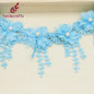 Lucia crafts 1y/lot 7cm Flower Embroidery Lace Fabric Trim Ribbons DIY Sewing Garment Handmade Materials Accessories 050025104