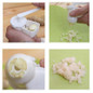 New 1 Pc White Garlic Presses Ginger Mincing Machine Fruit Vegetable Tool Kitchen Cooking Tool