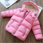 Baby Casual Clothes Baby Hooded Snow wear Girl's Cotton Fashion Clothes Chirdren Winter Warm New Baby Clothing Clothes for girl