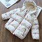 Baby Casual Clothes Baby Hooded Snow wear Girl's Cotton Fashion Clothes Chirdren Winter Warm New Baby Clothing Clothes for girl