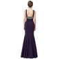 Kate Kasin Purple Evening Dresses Long Elegant Women Bandage Backless Formal Dress Mermaid Evening Gowns Prom Party Dresses 2017