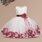 Baby Flower Girl Dress Children Christening Gown Baptism Clothes Newborn Baby Girl Birthday Dress Infant Party Dresses Wear