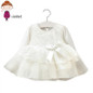 Baby Dress Girl Clothes Lace Long Sleeve Wedding Christening Gowns Dress for Infant Princess Girls Christmas Dresses