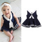 Pudcoco Fashion Summer Toddler Baby Kids Girls Clothing Dresses Cotton Bow Tie Cute Baby Girls Clothes Dress