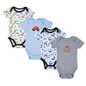 Baby Bodysuits Newborn Clothes Body Short Sleeve Bodysuites Summer Mother Nest Infant Jumpsuit Girl 4PCS Next Baby Clothes