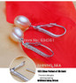 ASHIQI Natural Freshwater Pearl Earrings with Teardrop Pearl jewelry For Women christmas earrings gift