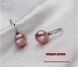 ASHIQI Natural Freshwater pearl earrings with 925 sterling silver jewelry for women Stud earrings wholesale