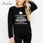 ArtSu Letter Printed Hoodies Sweatshirt Unicorn Kawaii Pullover Women Hoodie Autumn Winter Black Kpop Clothes ASHO20115