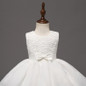 Baby Girl Princess White Dress Wedding Baptism Dresses newborn Infant Clothing 1 year Birthday Dress Girl Costume